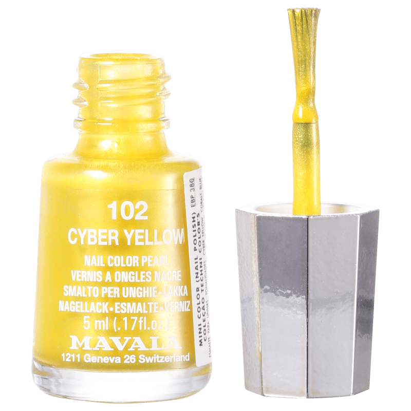 Mavala Techni Colors Cyber Yellow - Esmalte Cremoso 5ml