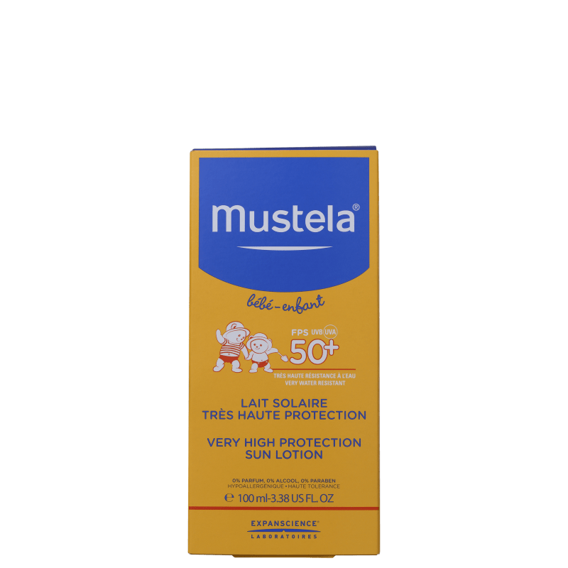 Mustela Solaires Bébé-Enfant FPS 50+ - Protetor Solar Infantil 100ml