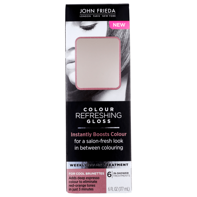 John Frieda Colour Refreshing Gloss For Cool Brunettes - Realçador da Cor 177ml