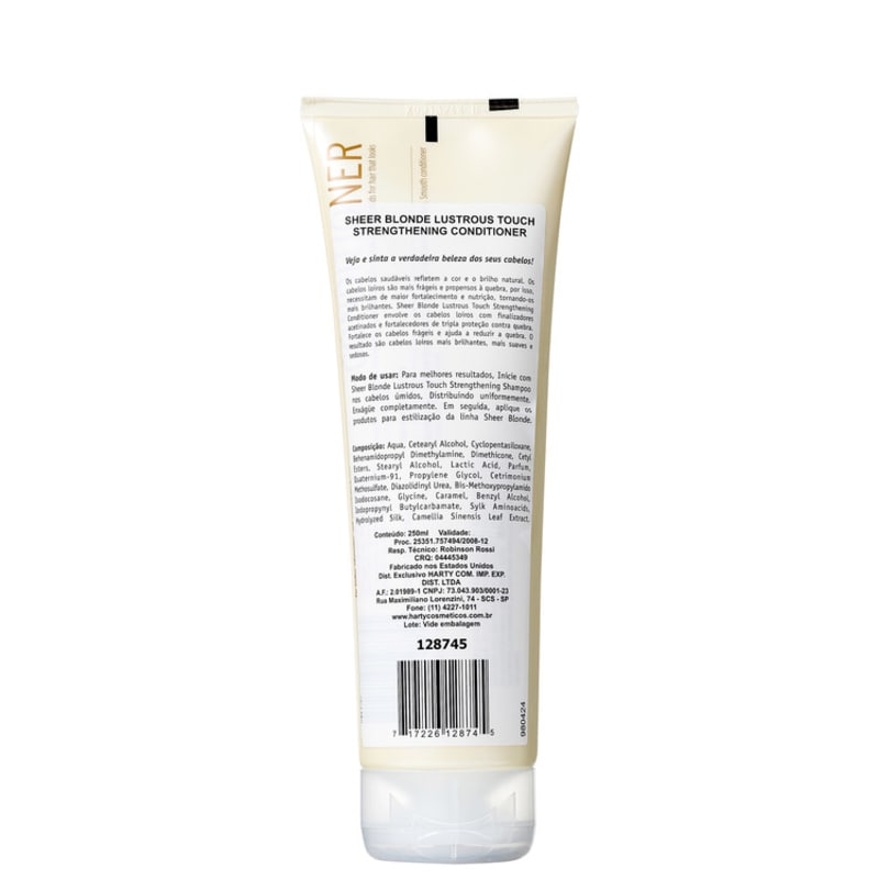 John Frieda Sheer Blonde Lustrous Touch Strengthening Conditioner - Condicionador 250ml