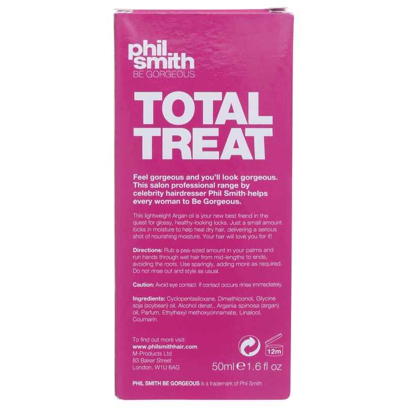 Phil Smith Total Treat Transforming Argan Oil - Óleo Finalizador 50ml