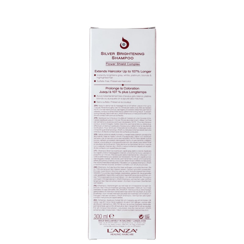 L'Anza Healing Colorcare Silver Bightening - Shampoo 300ml