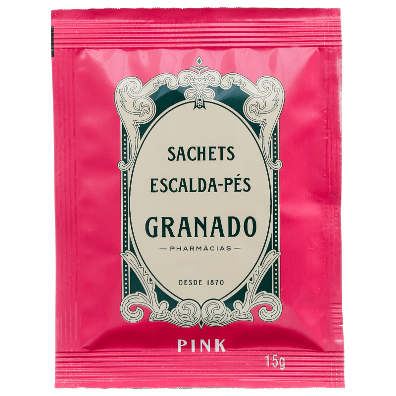 Granado Pink Sachet Escalda-Pés - Sais Relaxantes 5x15g