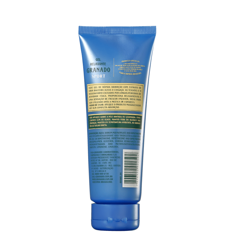 Granado Antisséptica Sport Anticansaço - Gel Relaxante 120g