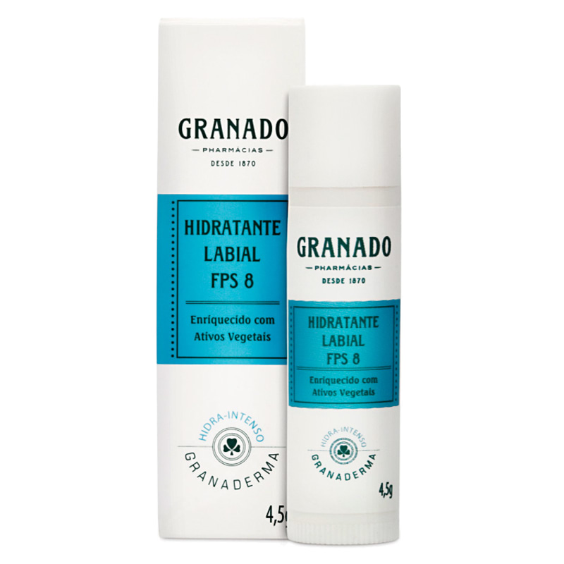 Granado Granaderma Hidra-Intenso FPS 8 - Hidratante Labial 4,5g