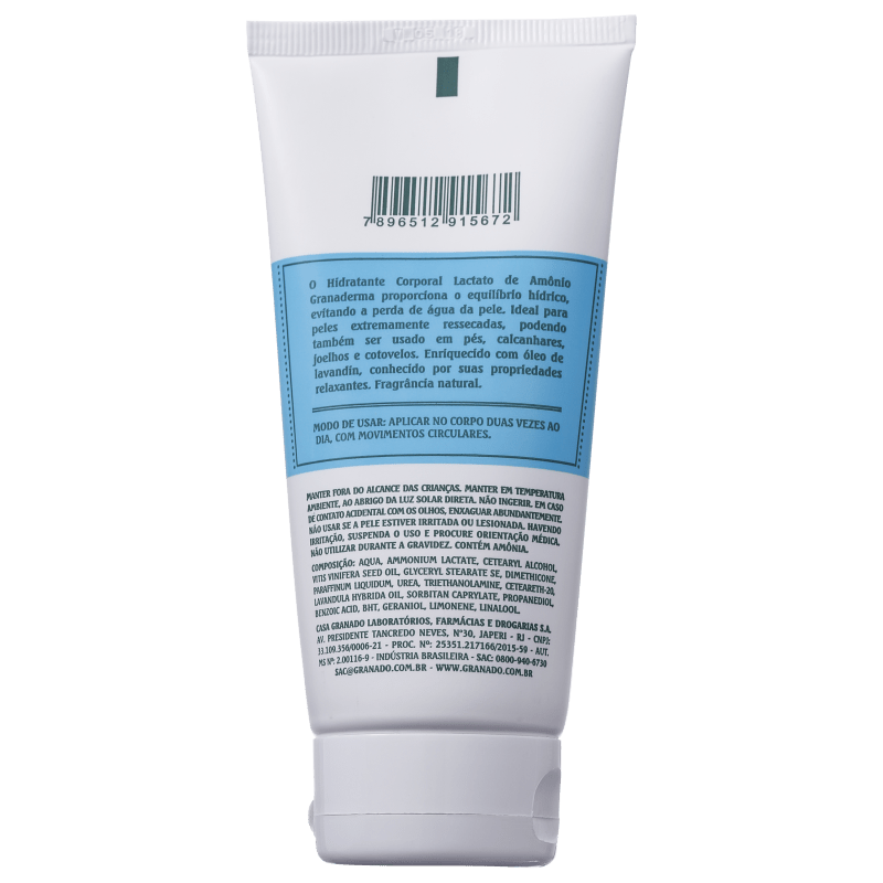 Granado Granaderma Lactato de Amônio - Creme Hidratante Corporal 180g