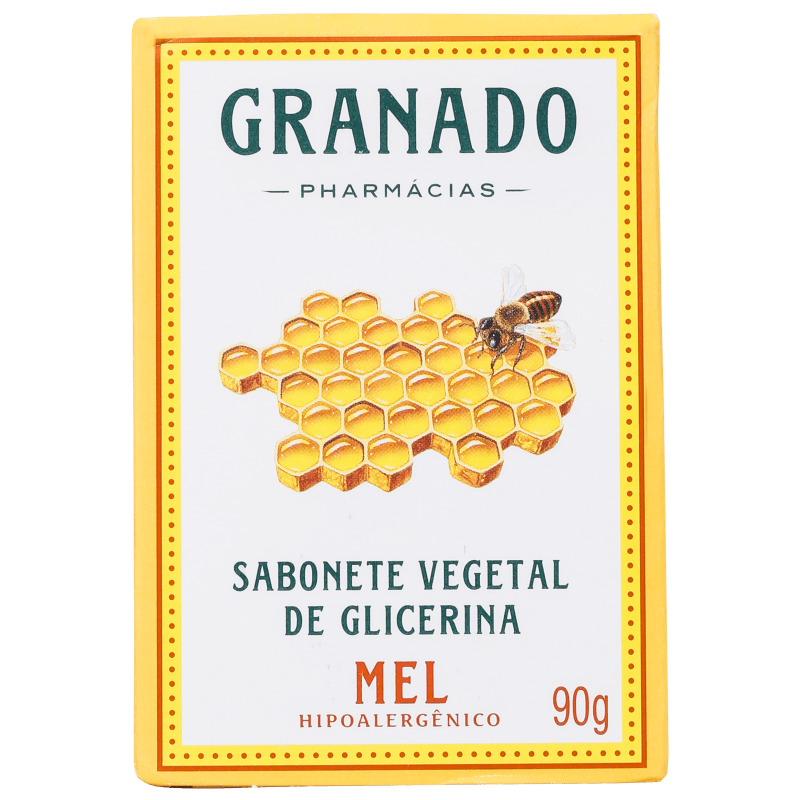 Granado Sabonete Vegetal de Glicerina e Mel - Sabonete em Barra 90g
