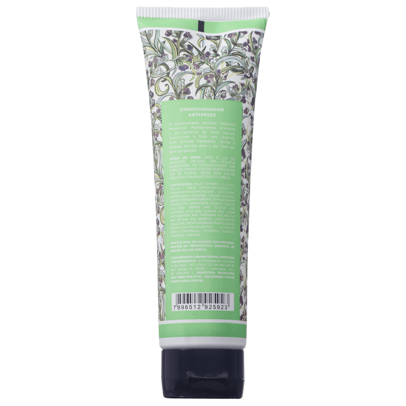 Phebo Mediterrâneo Alfazema Provençal Anti-Frizz - Condicionador 150ml
