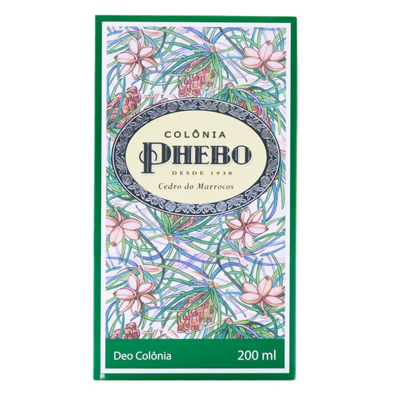 Cedro do Marrocos Phebo Eau de Cologne - Perfume Unissex