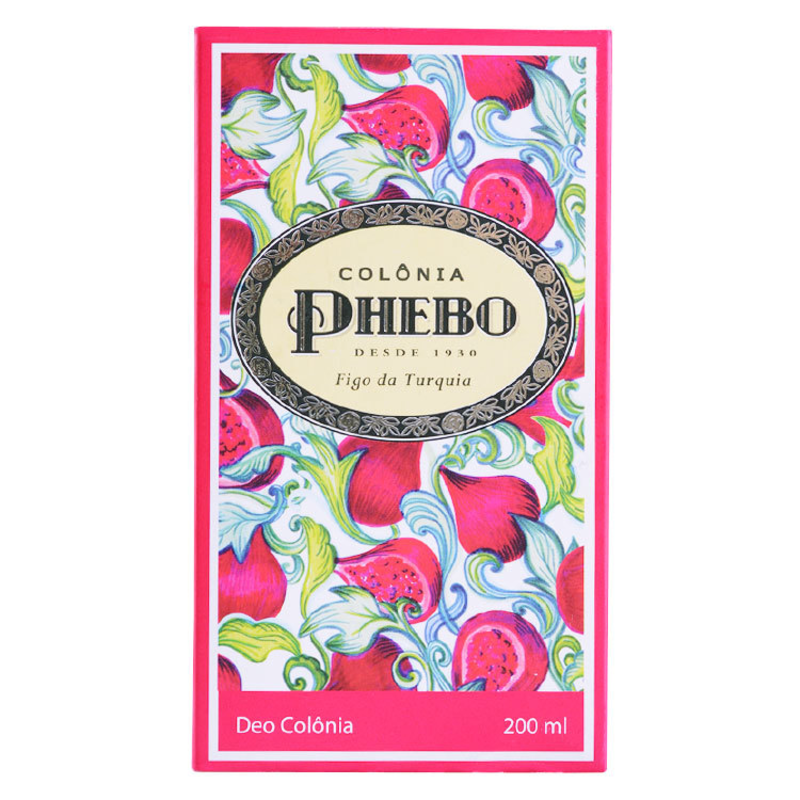 Figo da Turquia Phebo Eau de Cologne - Perfume Unissex 200ml