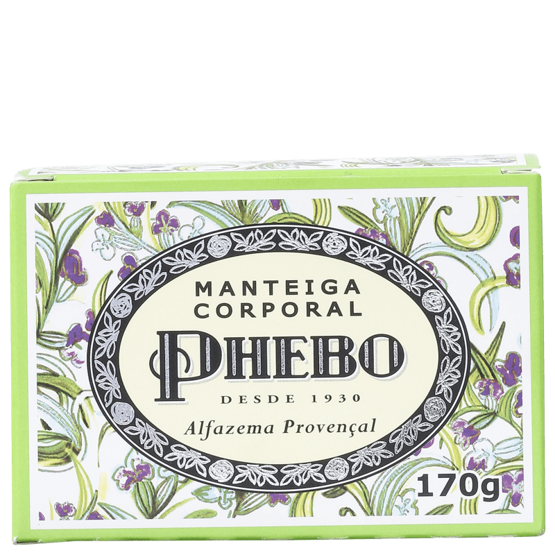 Phebo Mediterrâneo Manteia Corporal Alfazema Provençal - Hidratante 170g
