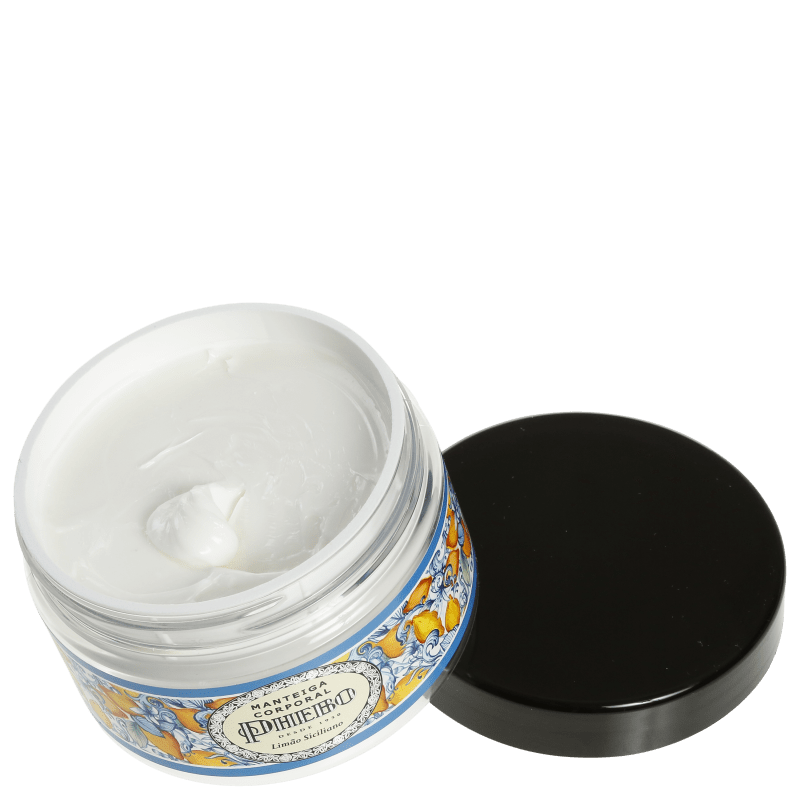 Phebo Mediterrâneo Manteiga Corporal Limão Siciliano - Hidratante 170g