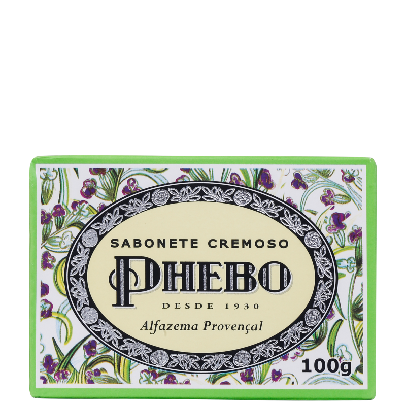 Phebo Mediterrâneo Alfazema Provençal - Sabonete em Barra 100g