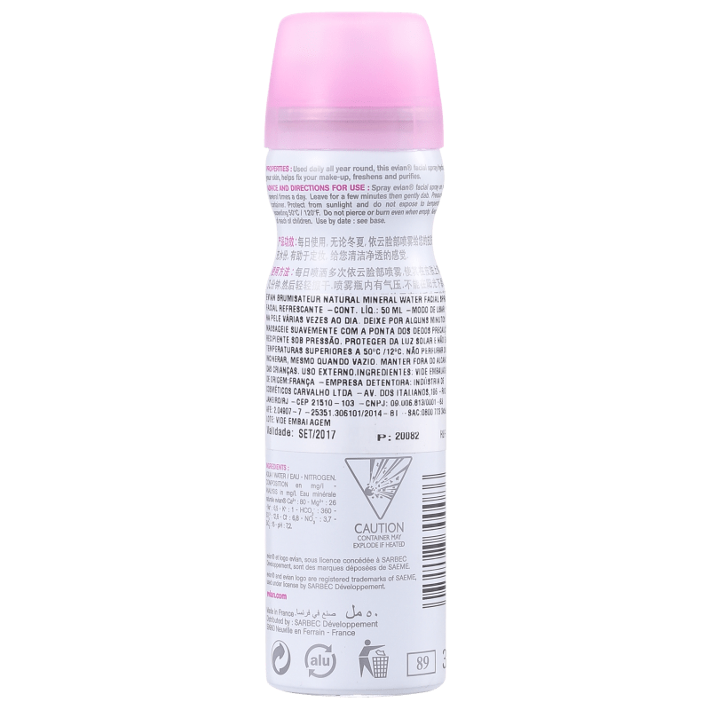 Evian Brumisateur - Água Termal 50ml