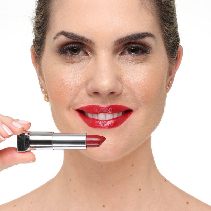 Maybelline Color Sensational Vermelhos Poderosos 313 Santa Dose - Batom Matte 4,2g