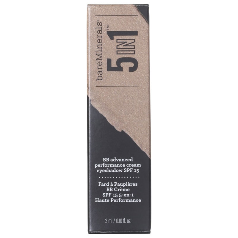 bareMinerals 5 in 1 BB Advanced Performance Cream Eyeshadow FPS 15 Elegant Taupe - Sombra Cintilante 3ml