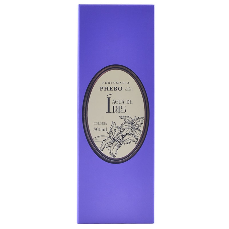 Água de Íris Phebo Eau de Cologne - Perfume Unissex 200ml