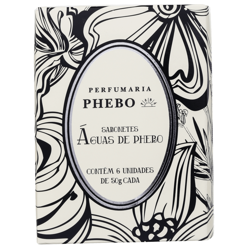 Kit Águas de Phebo - Sabonetes em Barra 6x50g