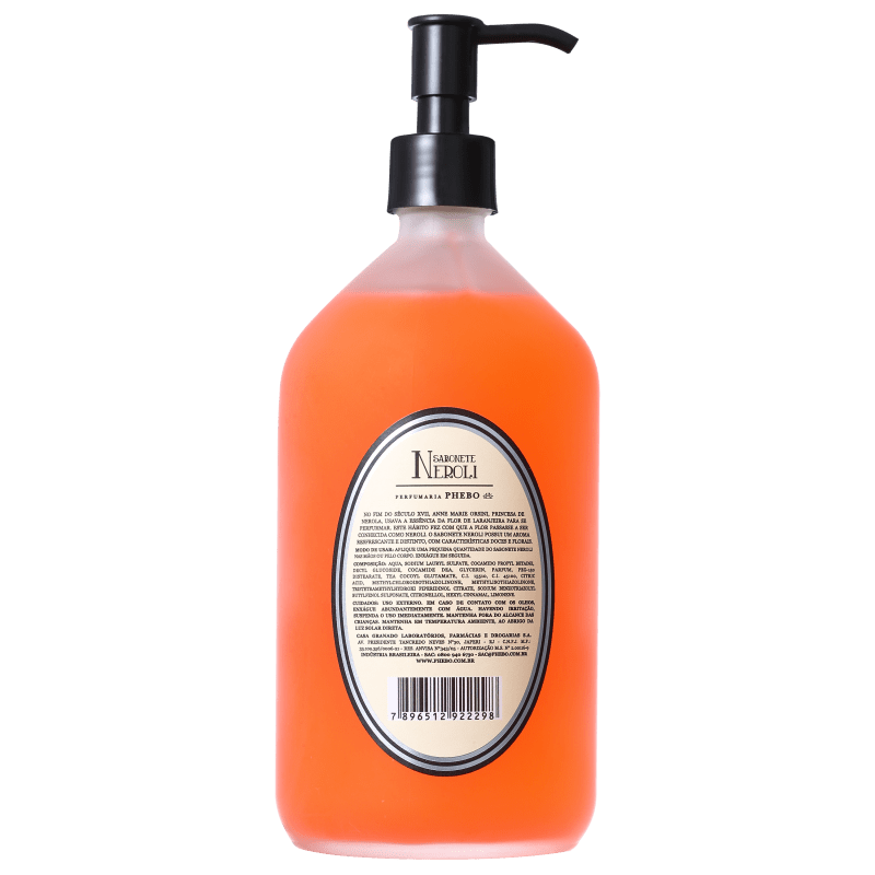 Perfumaria Phebo Neroli - Sabonete Líquido 500ml