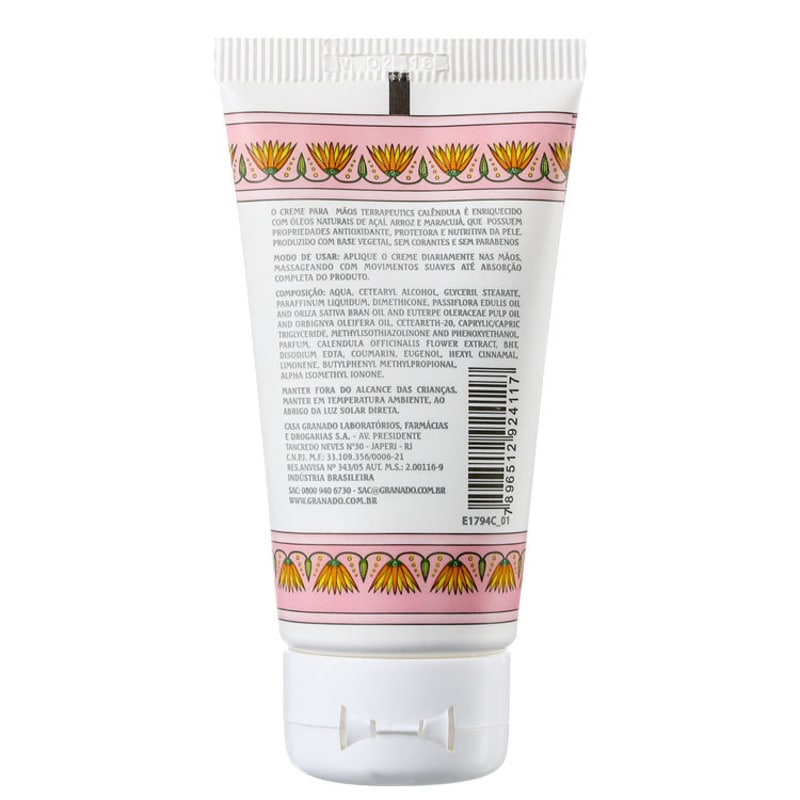 Granado Terrapeutics Calêndula - Creme para as Mãos 50ml
