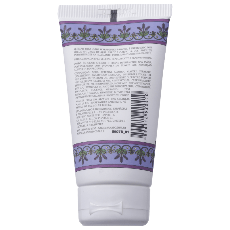 Granado Terrapeutics Lavanda - Creme para as Mãos 50ml