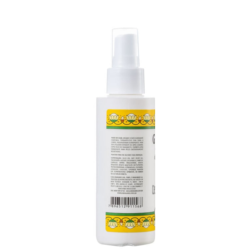 Granado Terrapeutics Castanha do Brasil Suavizante - Óleo Hidratante Corporal 120ml