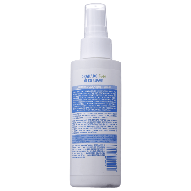 Granado Bebê Lavanda Suave - Óleo Corporal 120ml