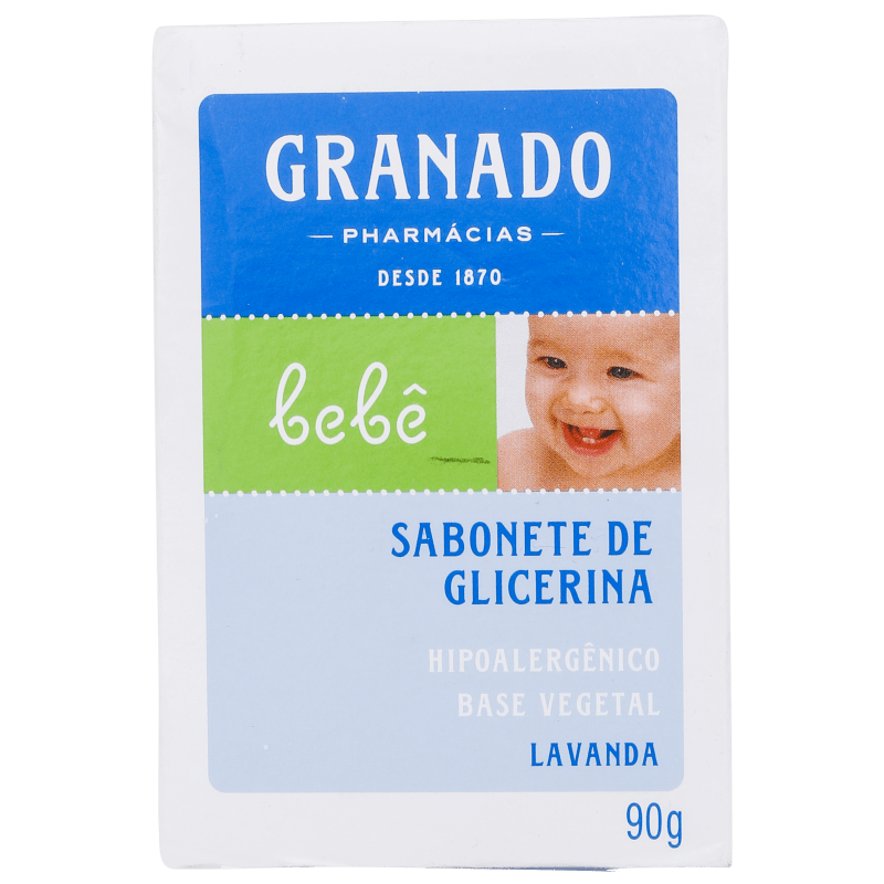 Granado Bebê Glicerina Lavanda - Sabonete em Barra 90g