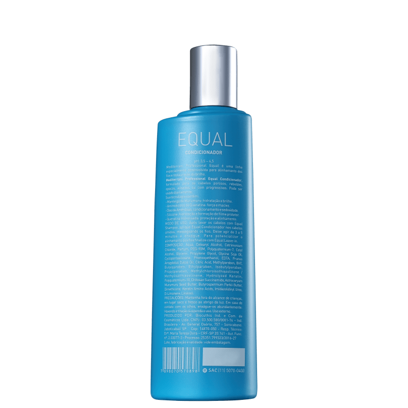 Mediterrani Ionixx Equal Conditioner - Condicionador 250g