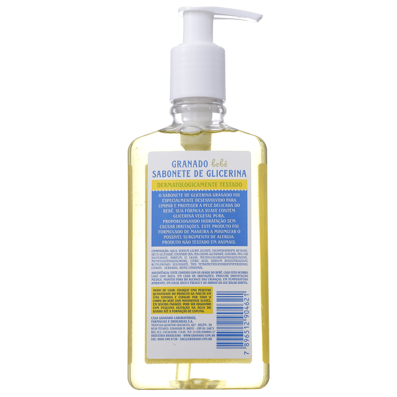 Granado Bebê Glicerina Tradicional - Sabonete Líquido 250ml
