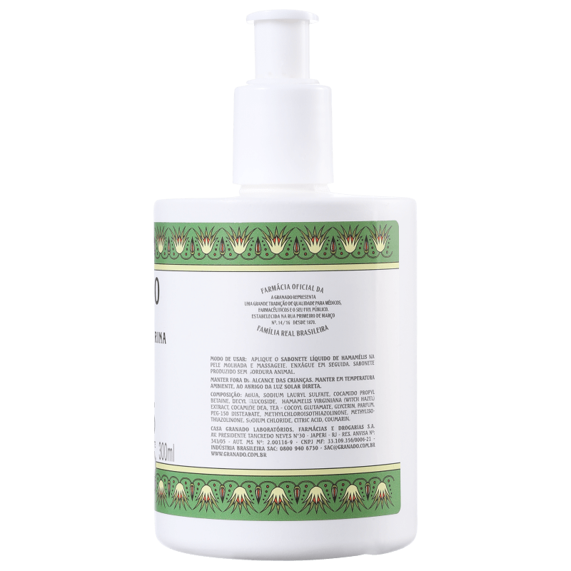 Granado Terrapeutics Hamamélis de Glicerina - Sabonete Líquido 300ml