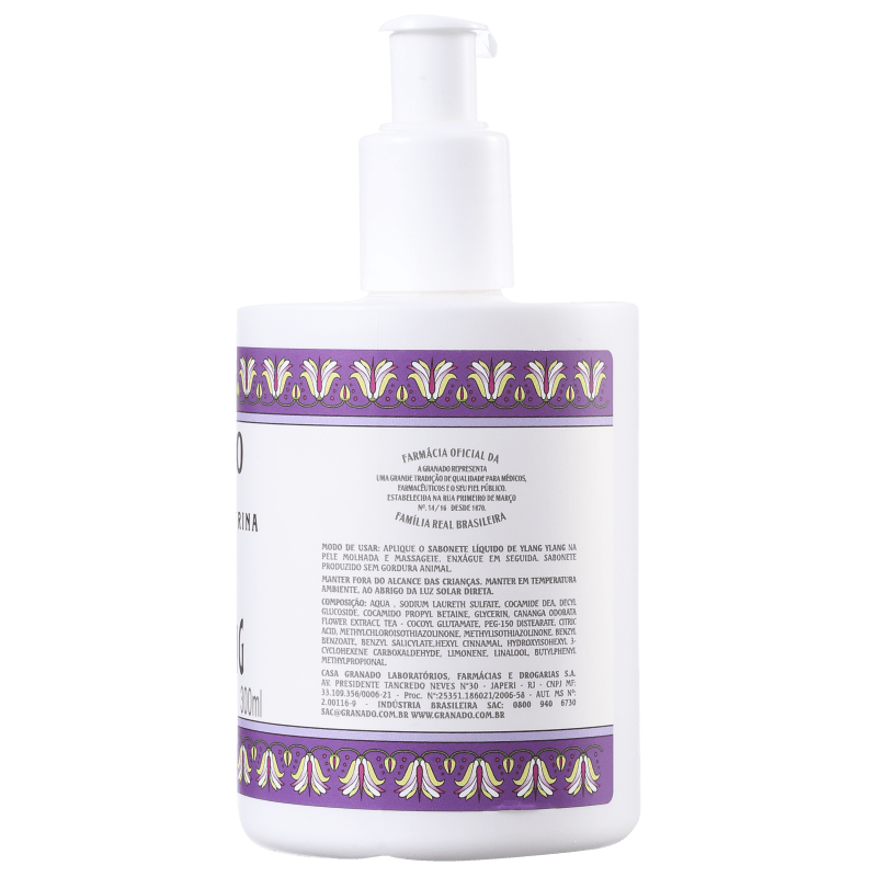 Granado Terrapeutics Ylang Ylang de Glicerina - Sabonete Líquido 300ml