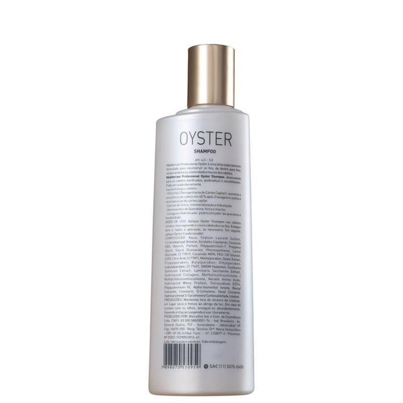 Mediterrani Oyster Repair - Shampoo 250ml
