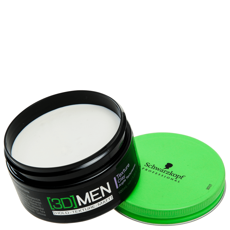 Schwarzkopf Professional 3D Men Texture Clay - Pomada Texturizante 100ml