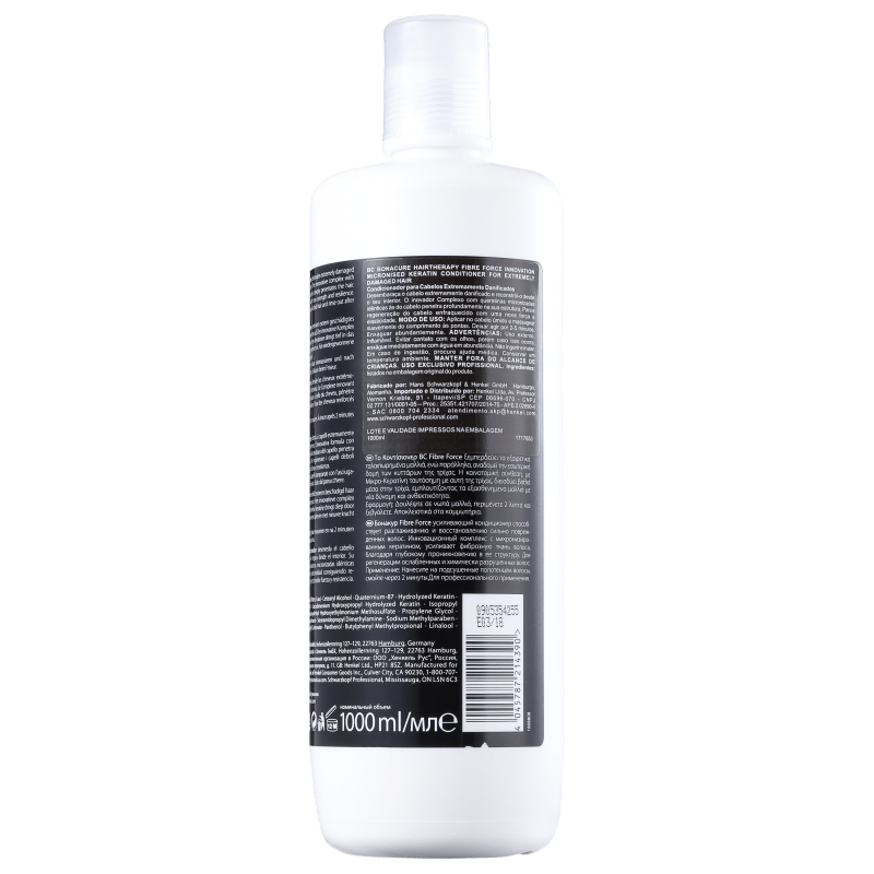 Schwarzkopf Professional BC Bonacure Fibre Force Conditioner - Condicionador 1000ml
