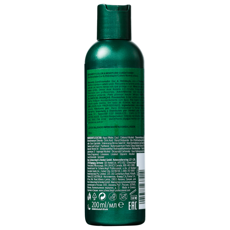 Schwarzkopf Professional Essensity Color & Moisture Conditioner - Condicionador 200ml
