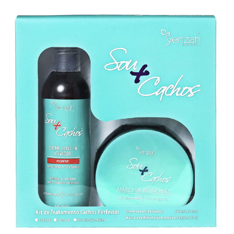 Yenzah Sou+Cachos Ativador Forte Kit (2 Produtos)