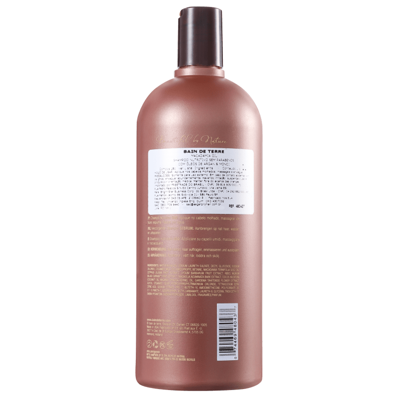Bain de Terre Macadamia Oil Nourishing - Shampoo 1000ml