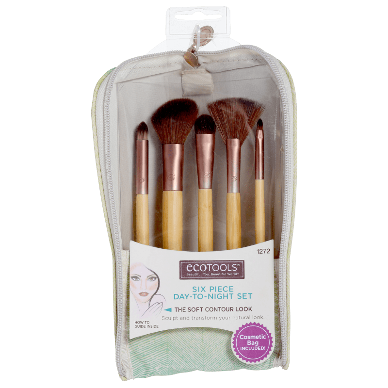 Kit de Pincéis Ecotools Six Piece Day-to-night (5 produtos)