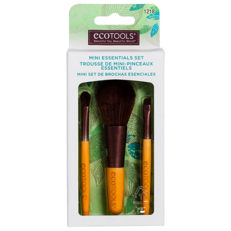 Kit de Pincéis Ecotools Mini Essentials (3 produtos)