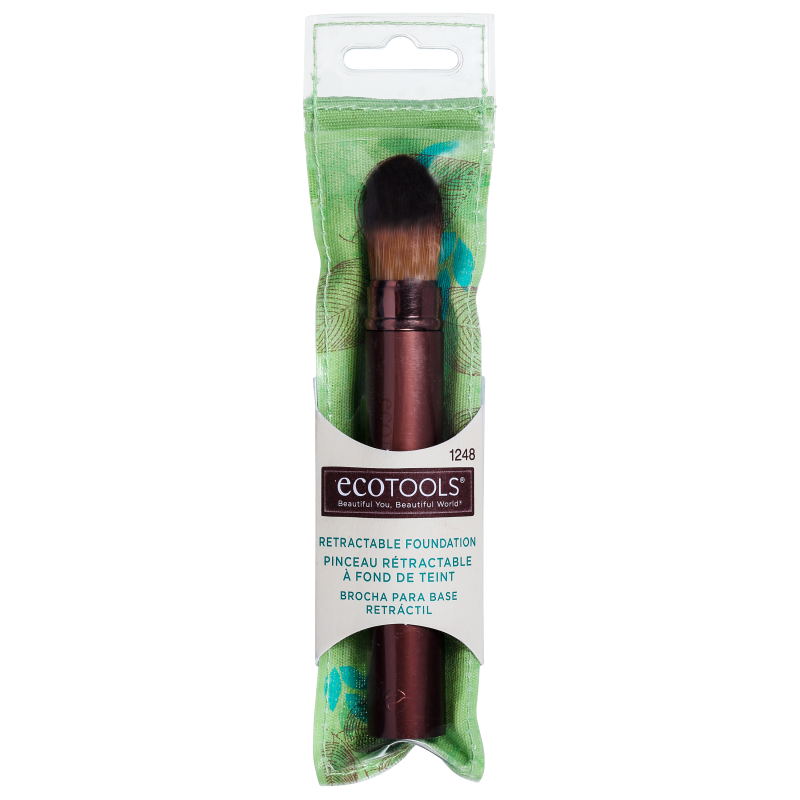 Ecotools Foundation Brush Retrátil - Pincel para Base
