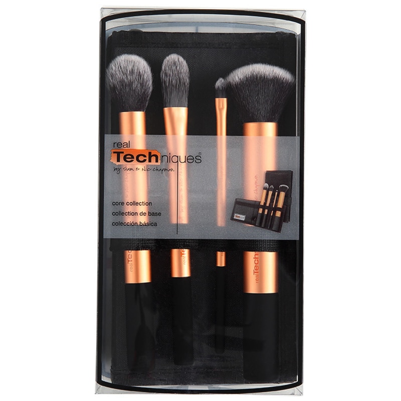 Kit de Pincéis Real Techniques Core Collection (4 produtos + Estojo)