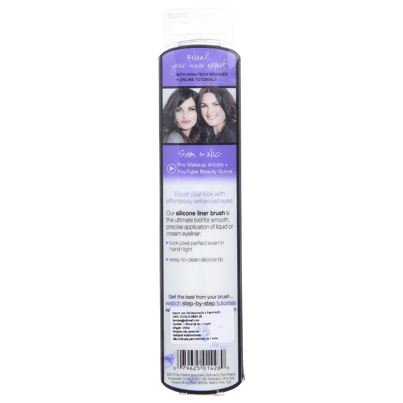Real Techniques Silcone Liner Brush – Pincel para Delineador