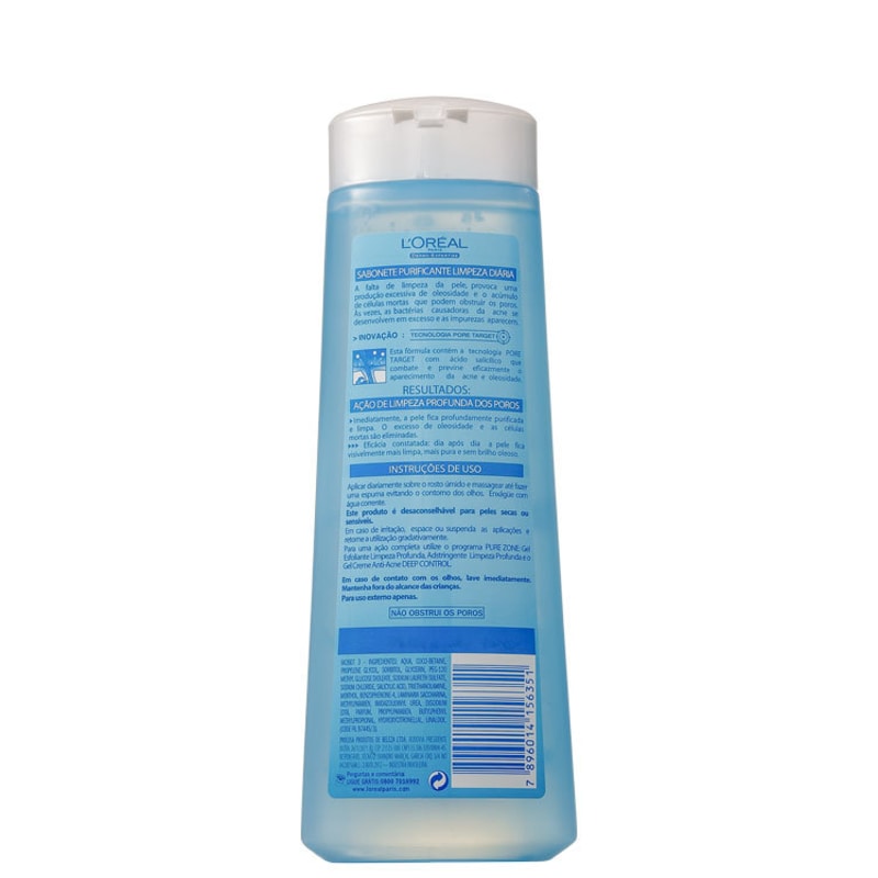 L’Oréal Paris Dermo-Expertise Pure Zone Purificante – Sabonete 200ml