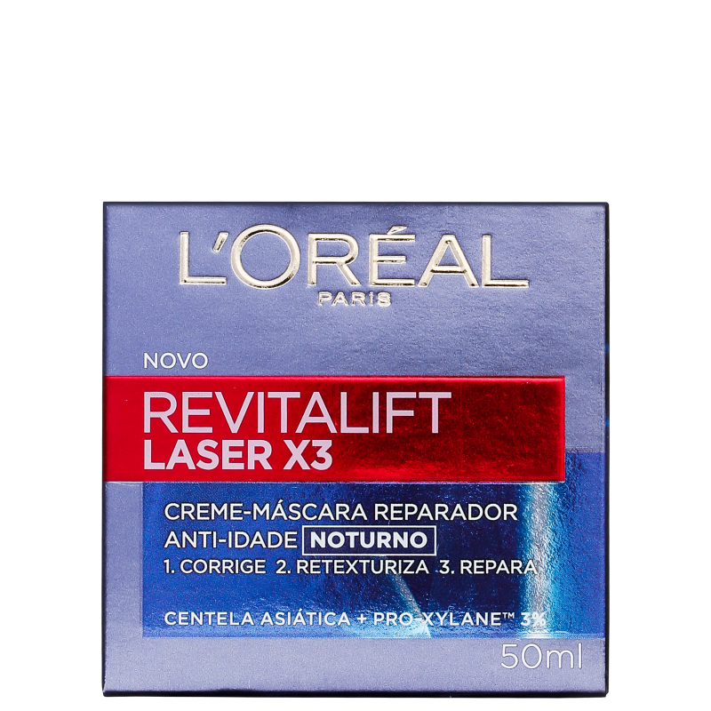 L'Oréal Paris Dermo-Expertise Revitalift Laser X3 - Creme Anti-Idade Noturno 50ml
