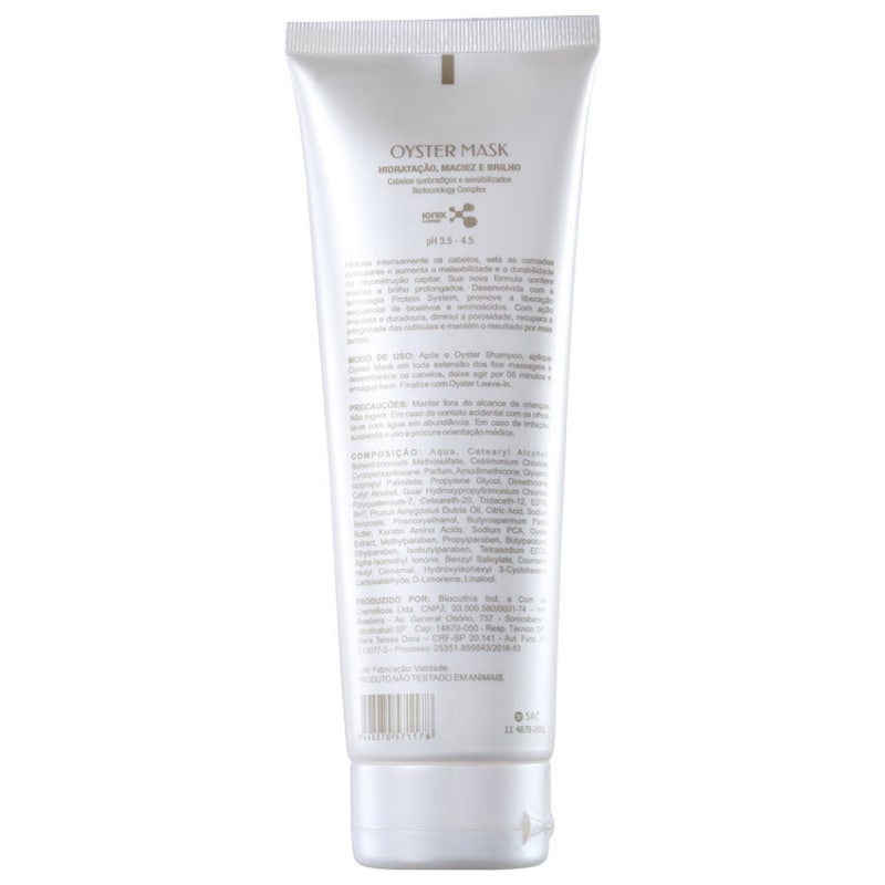Mediterrani Oyster Repair Mask - Máscara 200g