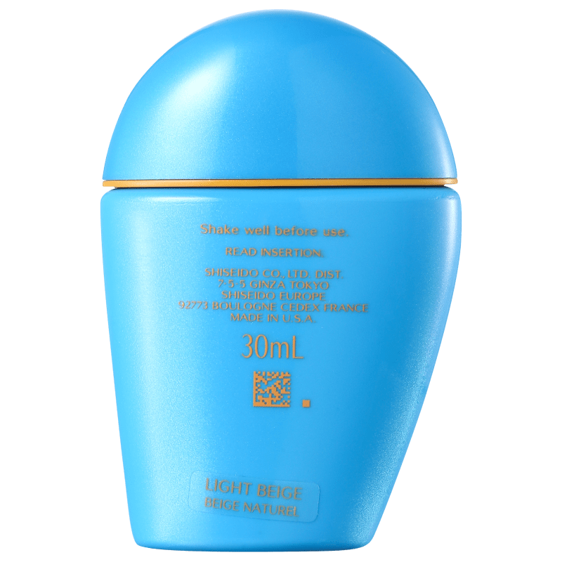 Shiseido Sun Care UV Protective Liquid Foundation FPS 43 Light Beige - Base Líquida 30ml
