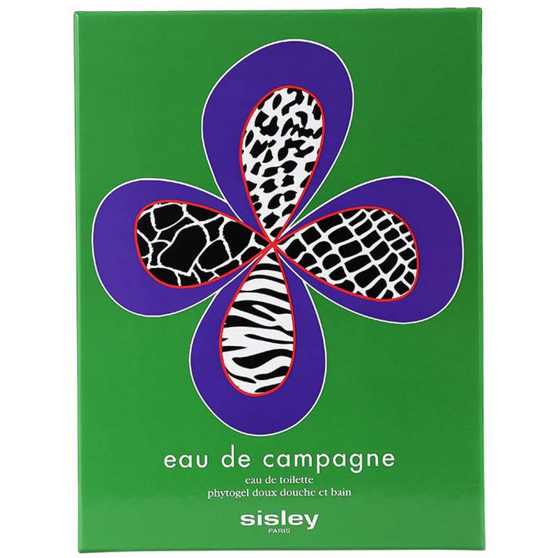 Conjunto Eau de Campagne Sisley Unissex - Eau De Toilete 100ml + Gel de Banho 250ml