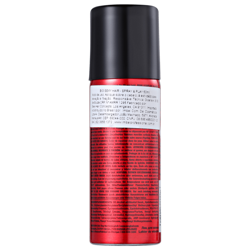 Sexy Hair Big Spray & Play - Spray Fixador 50ml