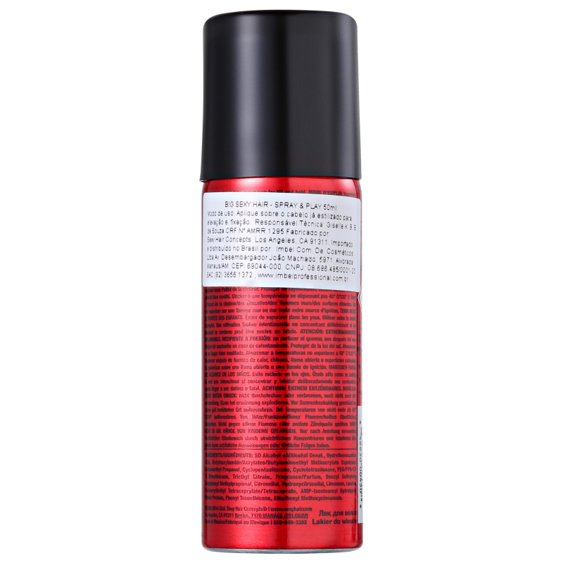 Sexy Hair Big Spray & Play - Spray Fixador 50ml
